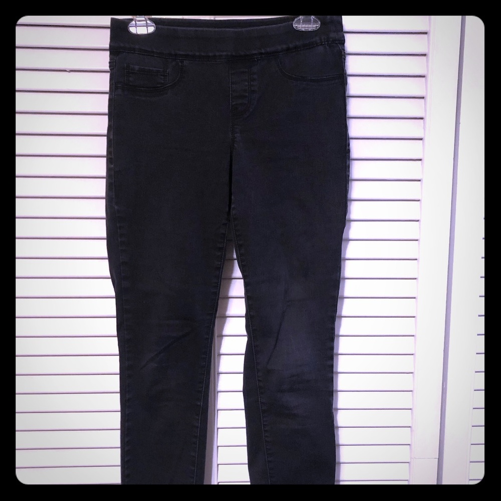 Vintage America black stretch jeggings